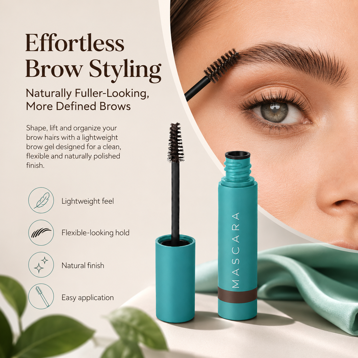 Get naturally full, defined brows with a lightweight gel—no crunch, no residue, no effort. ✨