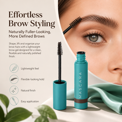 Get naturally full, defined brows with a lightweight gel—no crunch, no residue, no effort. ✨