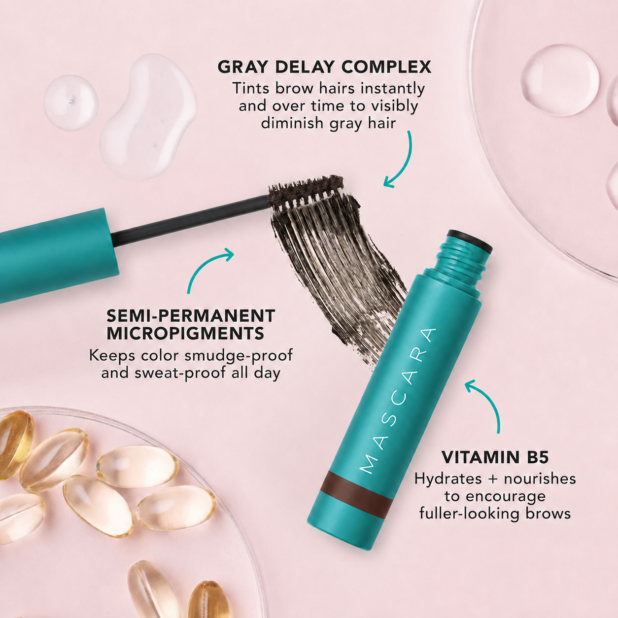 Get naturally full, defined brows with a lightweight gel—no crunch, no residue, no effort. ✨